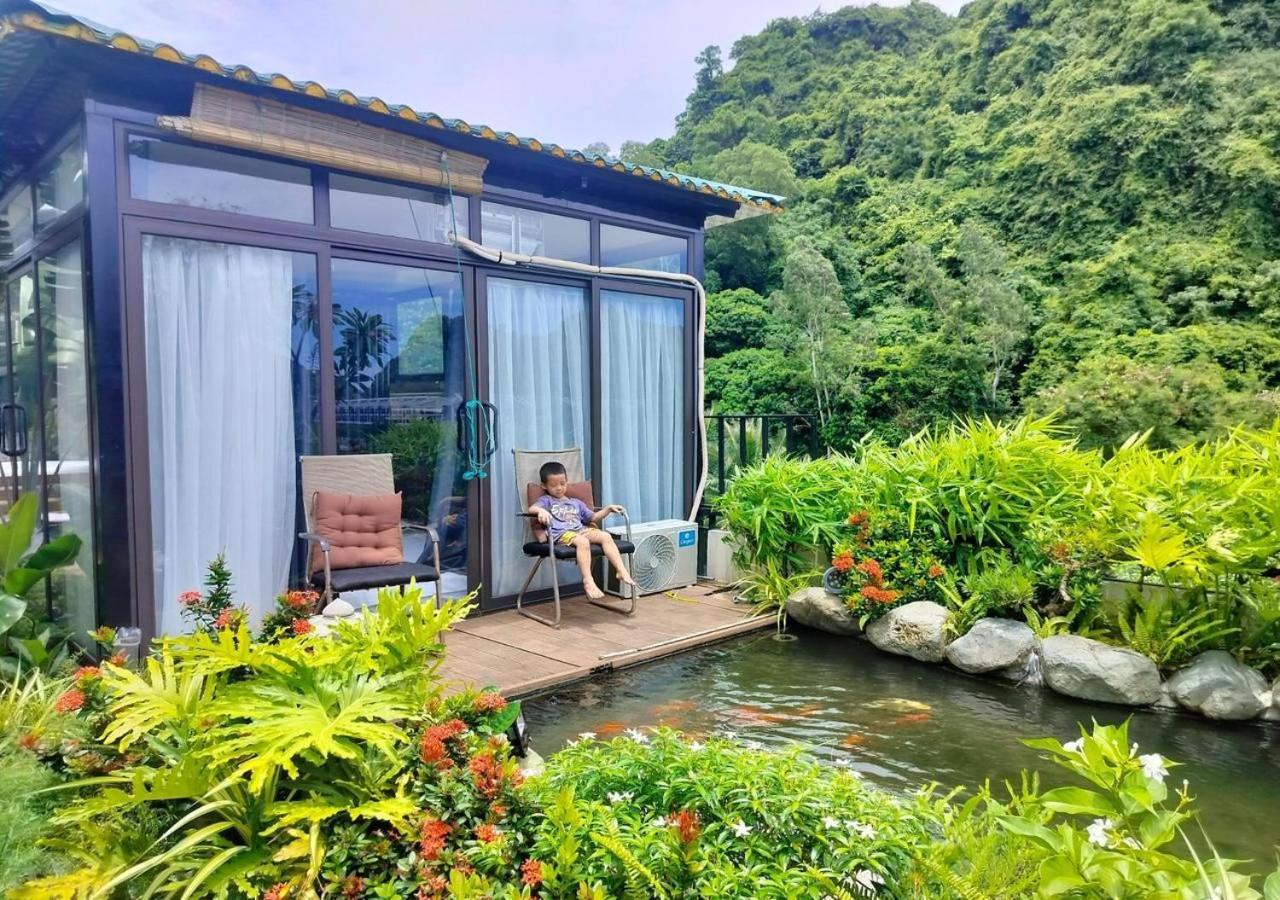 Catba Backpackers Hostel & Pool Bar Chan Chau Dış mekan fotoğraf