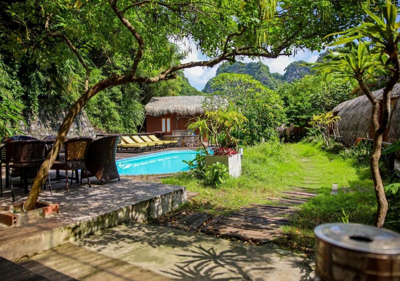 Catba Backpackers Hostel & Pool Bar Chan Chau Dış mekan fotoğraf